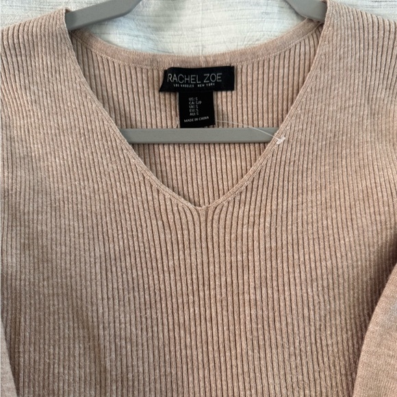 V-Neck Beige Dress - Picture 5 of 5